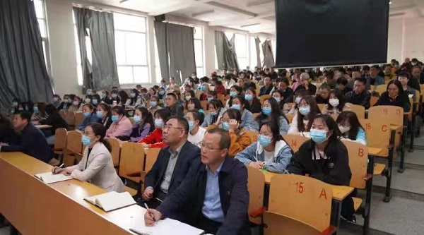 党史学习教育忻州市委宣讲团宣讲报告会在我院举行